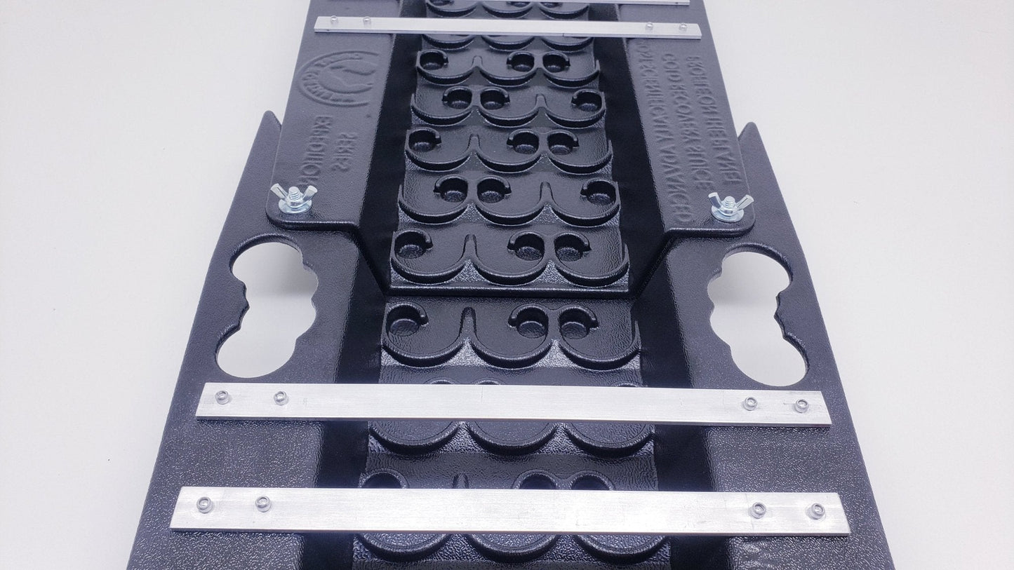 6X22 Expedition Sluice Box - Vortex Dream Mat | Gold Prospecting Equipment (Black)