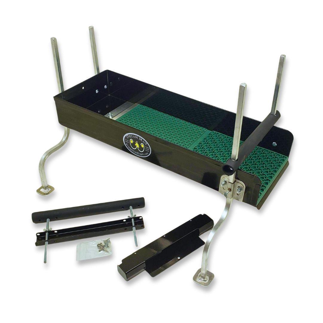 10X28 Black Box Gold Cube Stand & Adapter | Gold Mining Equipment