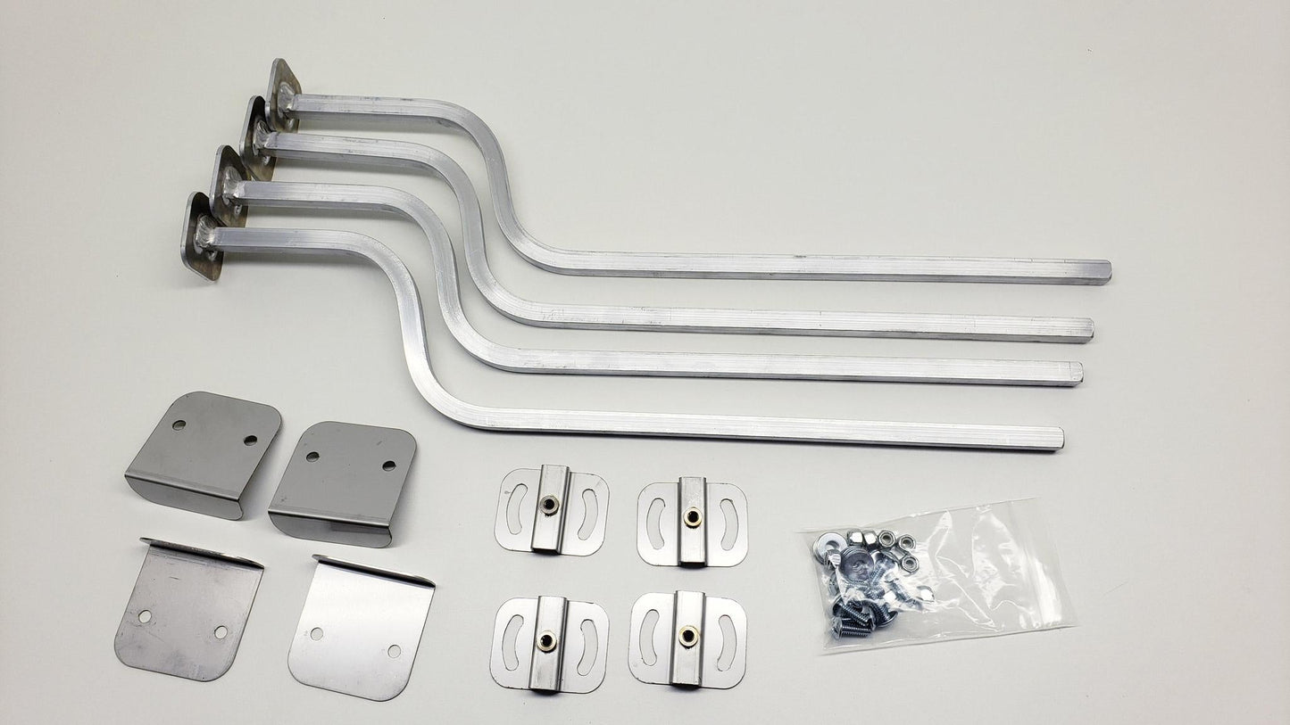 22" Wide Stance Leg Kit for Gold Highbanker & Sluice Box | Gold Prospecting Equipment