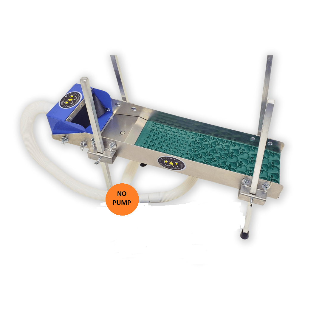 6X24 Power Sluice Box Kit with Dream Mat - 18" legs | Gold Prospecting Equipment