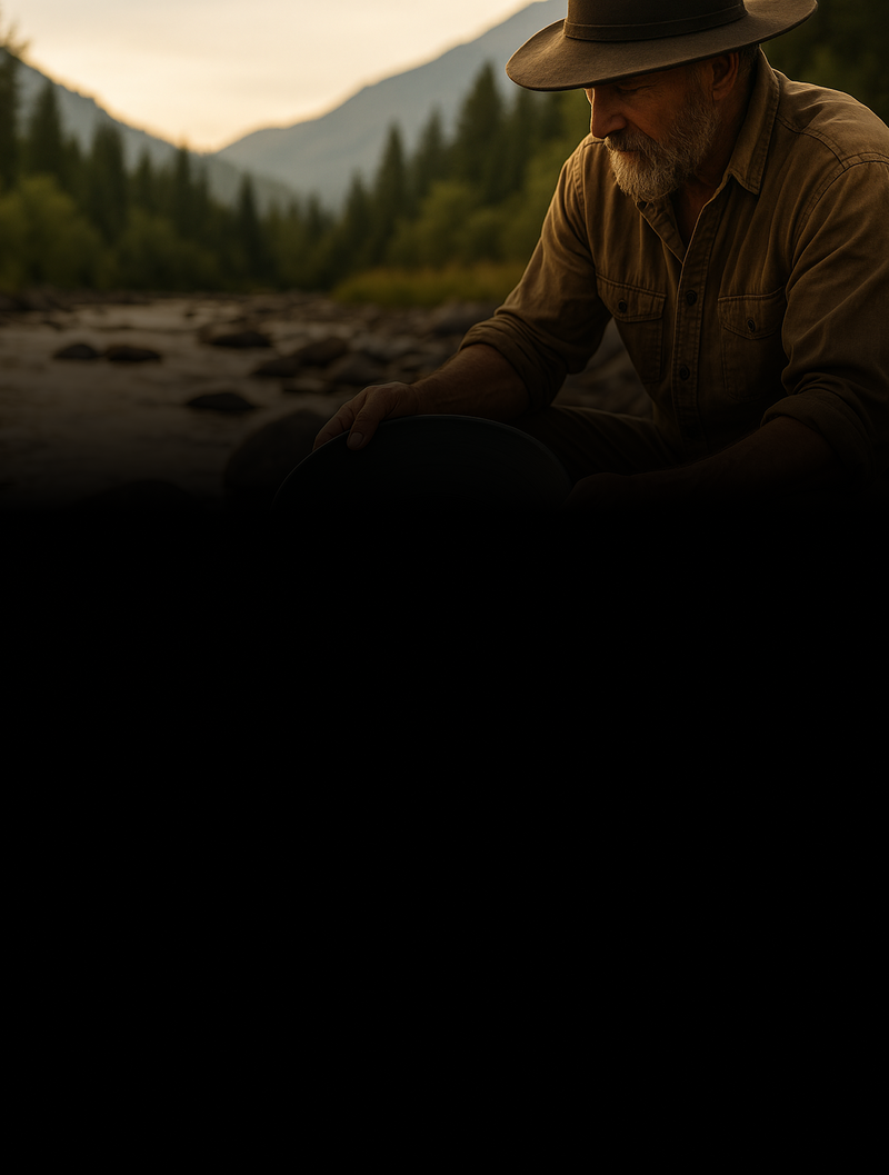 Gold panning kit for families - REAL GOlD PAYDIRT FROM ALASKAN MINES