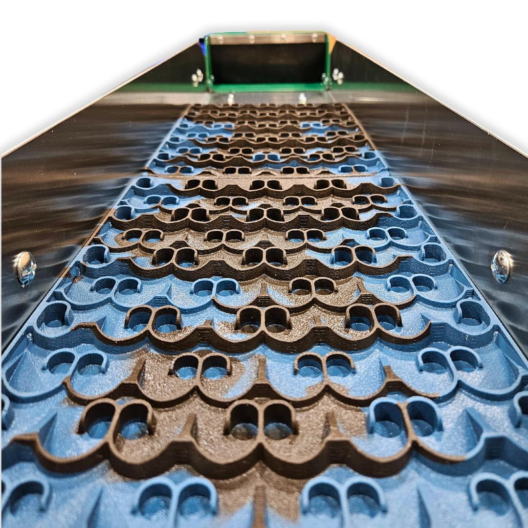 8X35 Power Sluice Box Kit with Dream Mat + 18" leg Kit | Gold Prospecting Equipment