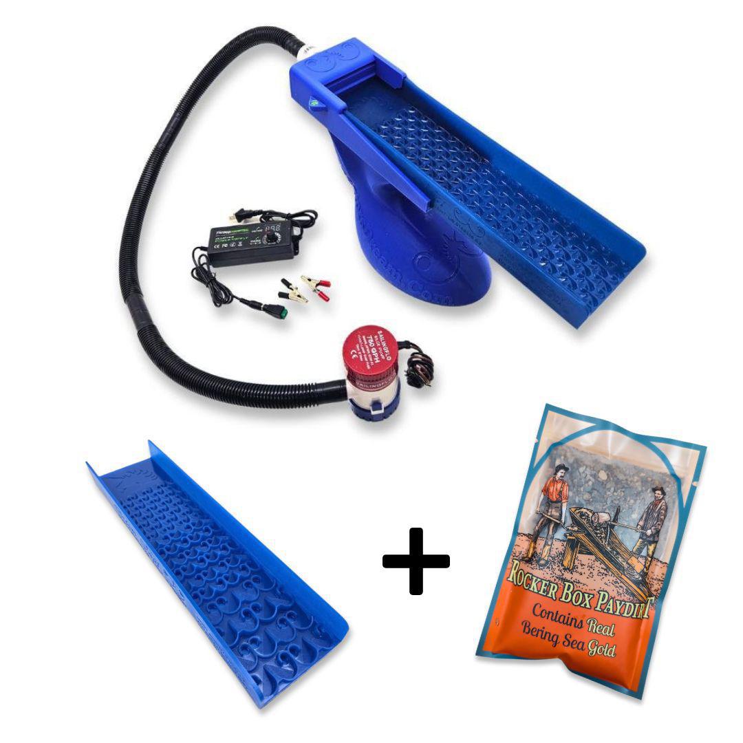 Value Bering Sea Paydirt Bundle - The Boss Clean Up Sluice Kit - Combo + Micro