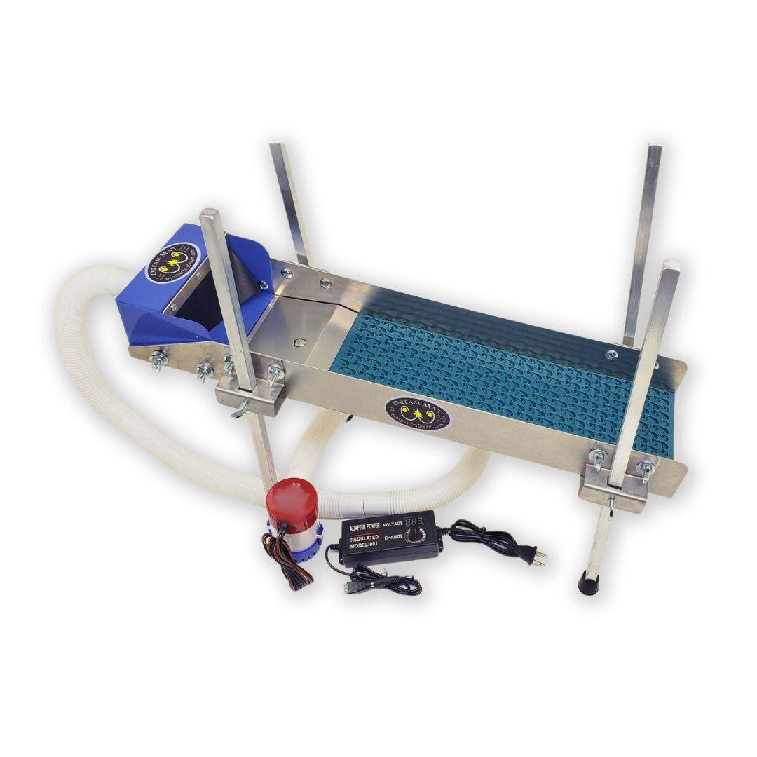 6X24 Power Sluice Box Kit with Dream Mat - 18" legs | Gold Prospecting Equipment