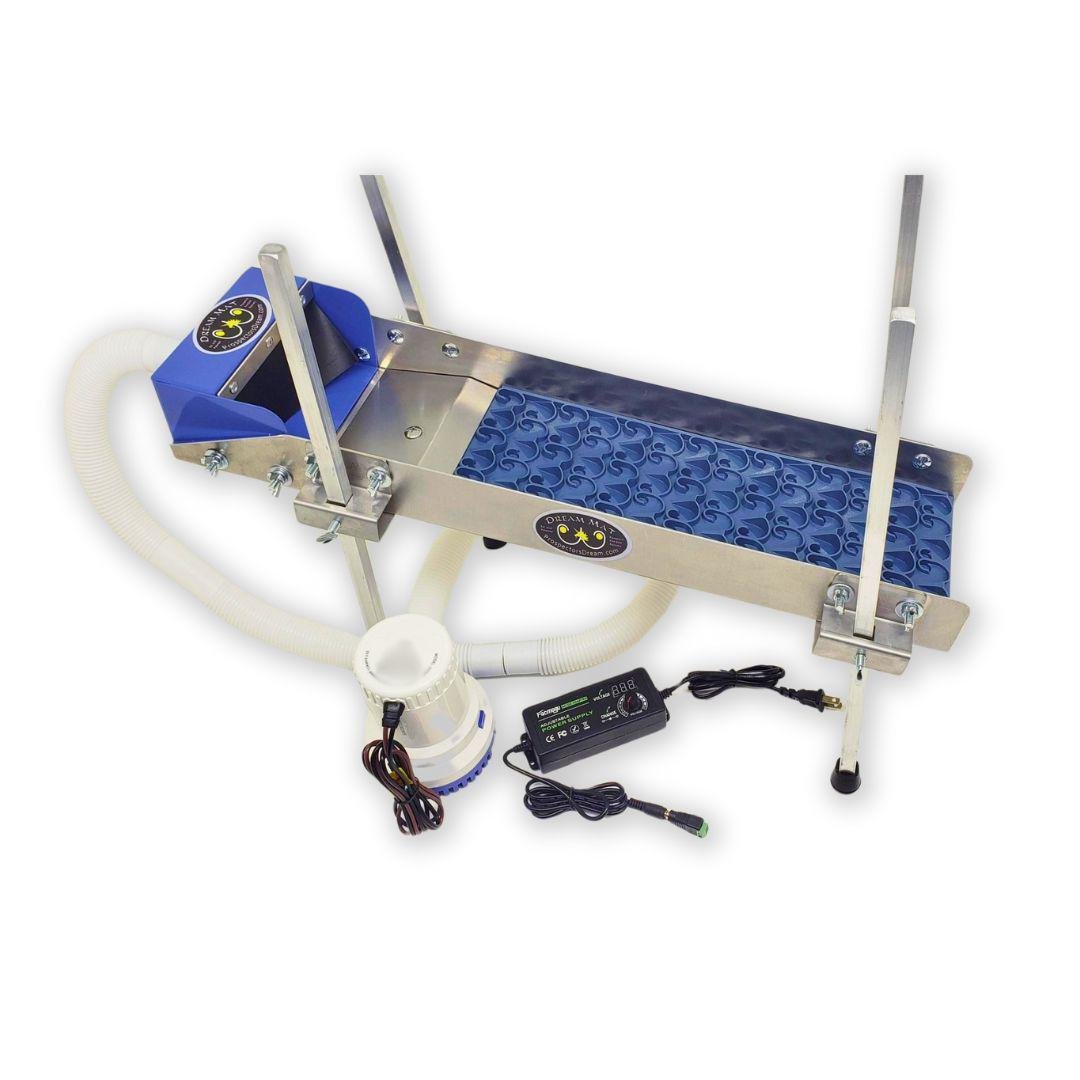 6X24 Power Sluice Box Kit with Dream Mat - 18" legs | Gold Prospecting Equipment