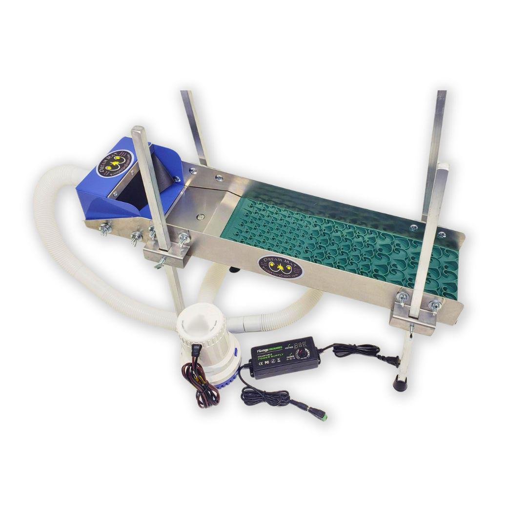 6X24 Power Sluice Box Kit with Dream Mat - 18" legs | Gold Prospecting Equipment