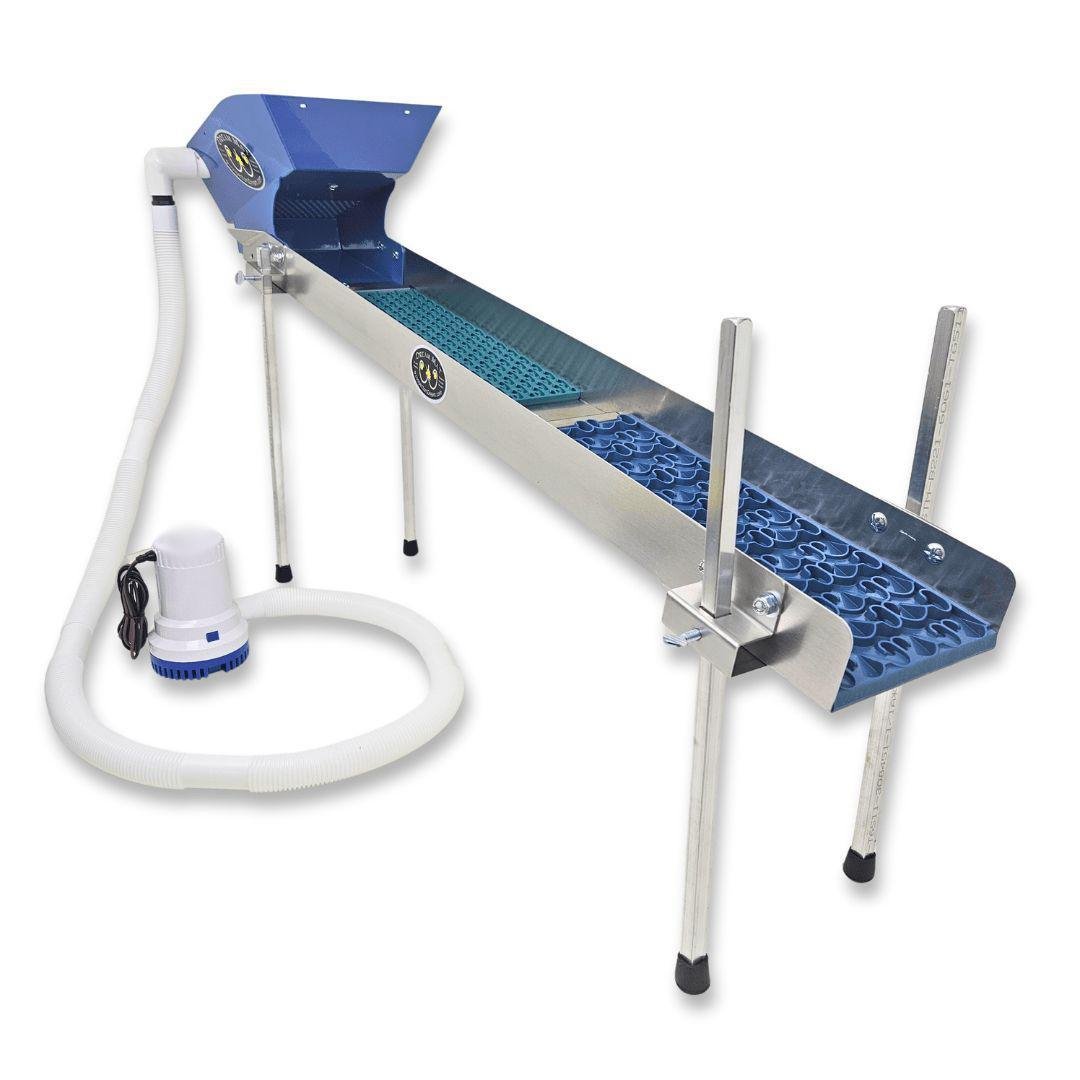 6X42 Highbanker Sluice Box with Double Dream Mat | Gold Mining Equipment