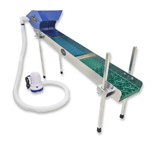 6X42 Highbanker Sluice Box with Double Dream Mat | Gold Mining Equipment